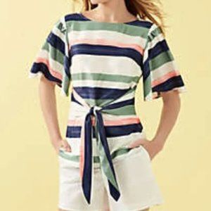 Ann Taylor Factory Petite Striped Top